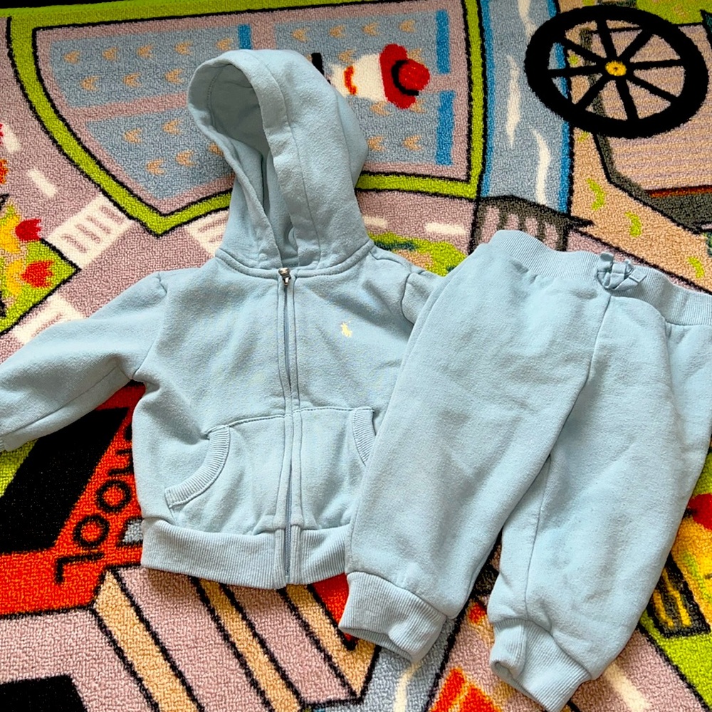 Polo sweat suit